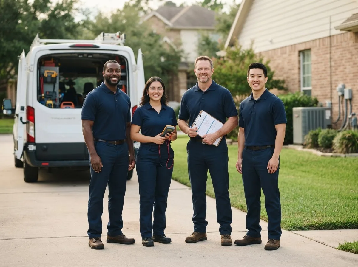 Certified HVAC technician near Sanger, TX